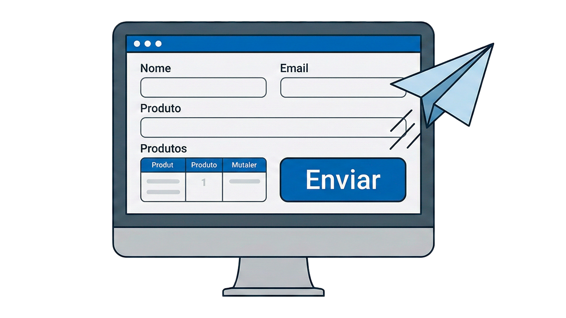 Envie sua cotação pelo formulário